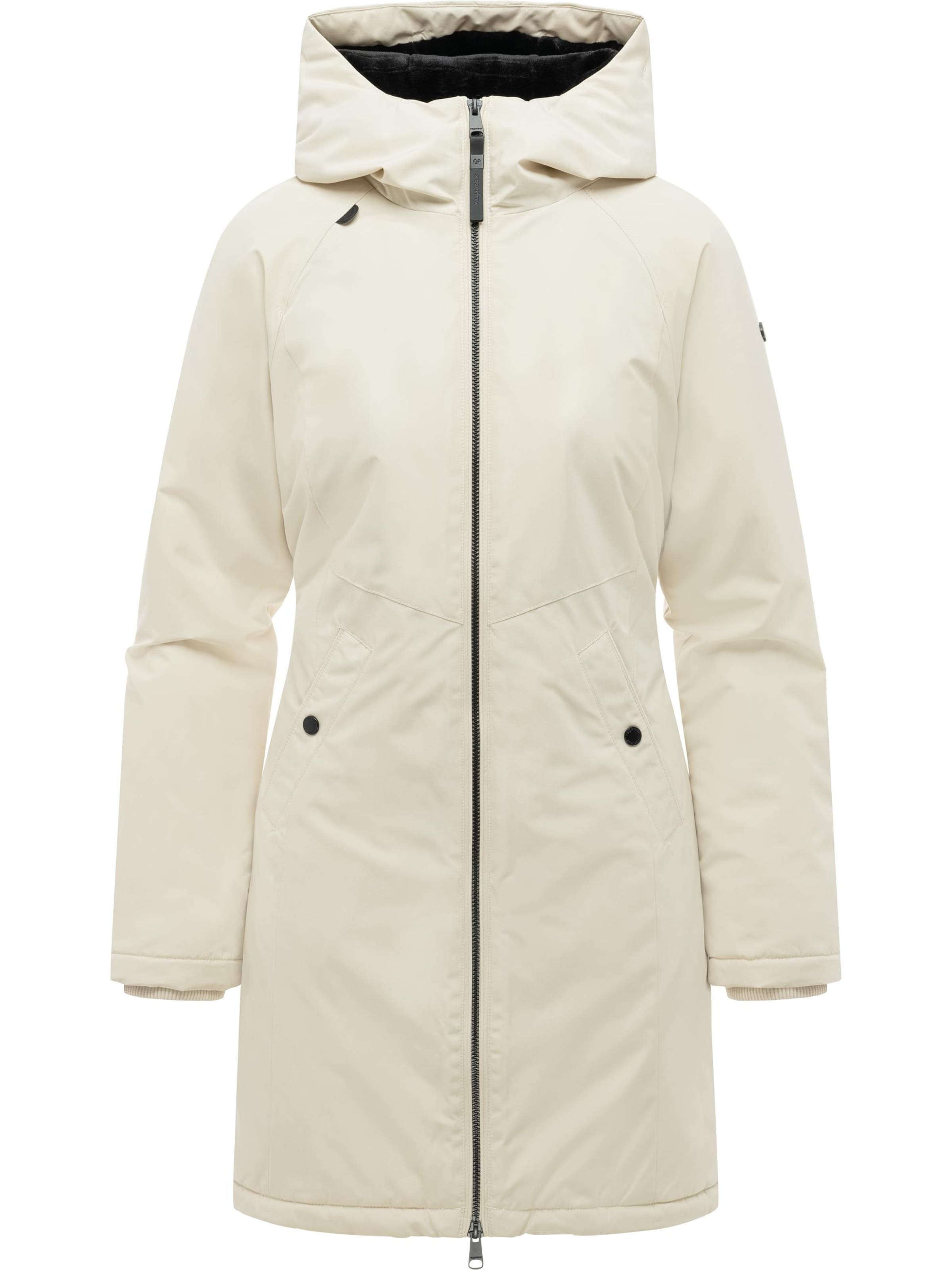 Manteau d’hiver 'Nasima Y' Ragwear en beige : devant