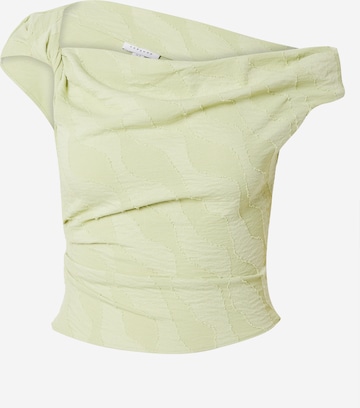 TOPSHOP - Top en verde: frente