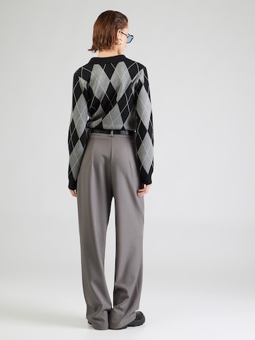 Wide leg Pantaloni con pieghe 'Rachel' di ABOUT YOU in grigio