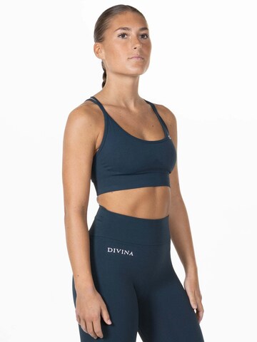 Divina Bustier Sport-BH 'Prime' in Blau