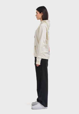 Oldskull Sweatshirt 'Wrldvibe Bali Beam' in White