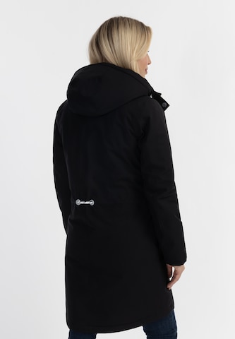 Schmuddelwedda Toiminnallinen pitkä takki värissä musta