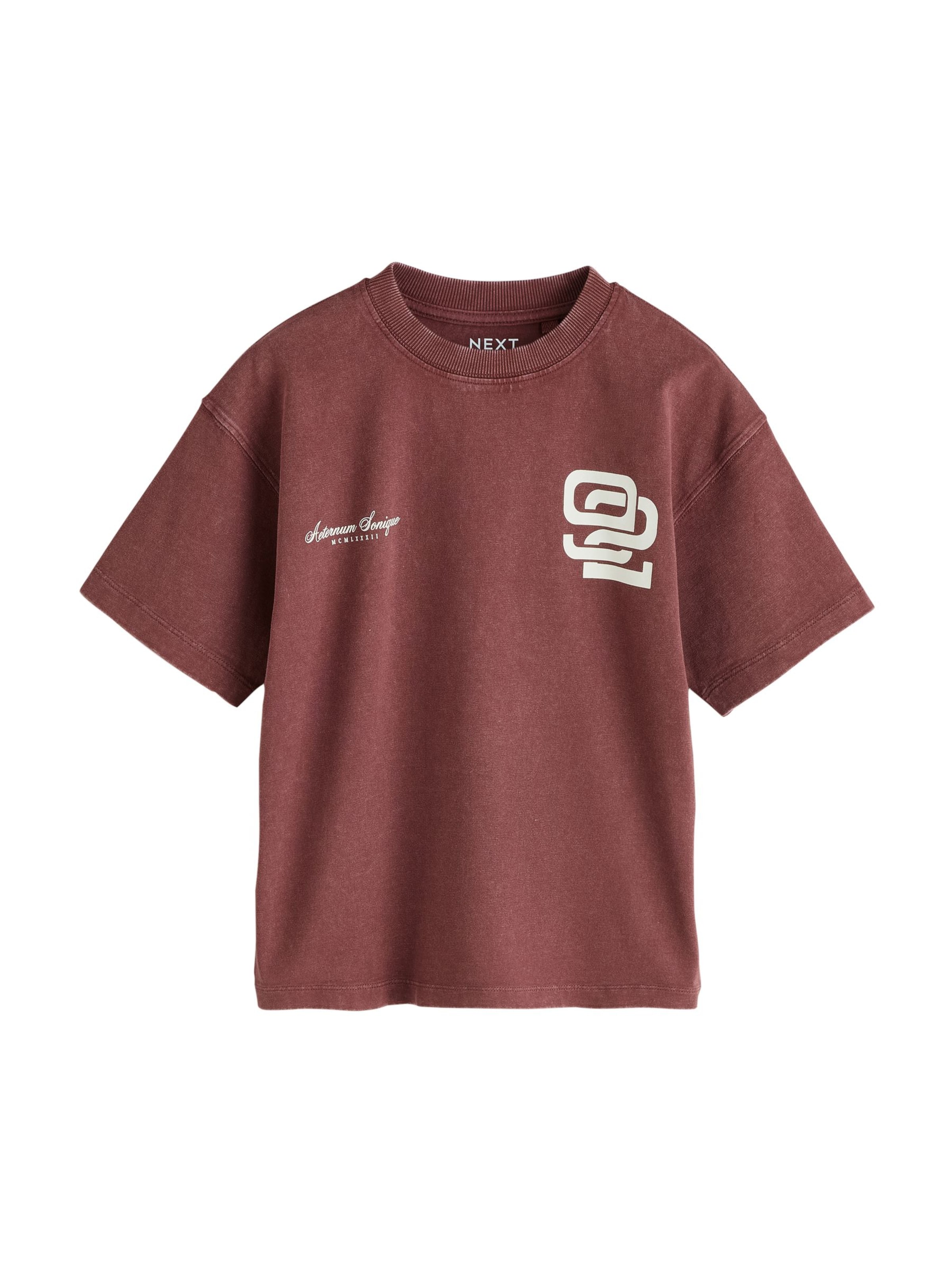 Next - Camiseta en rojo: frente