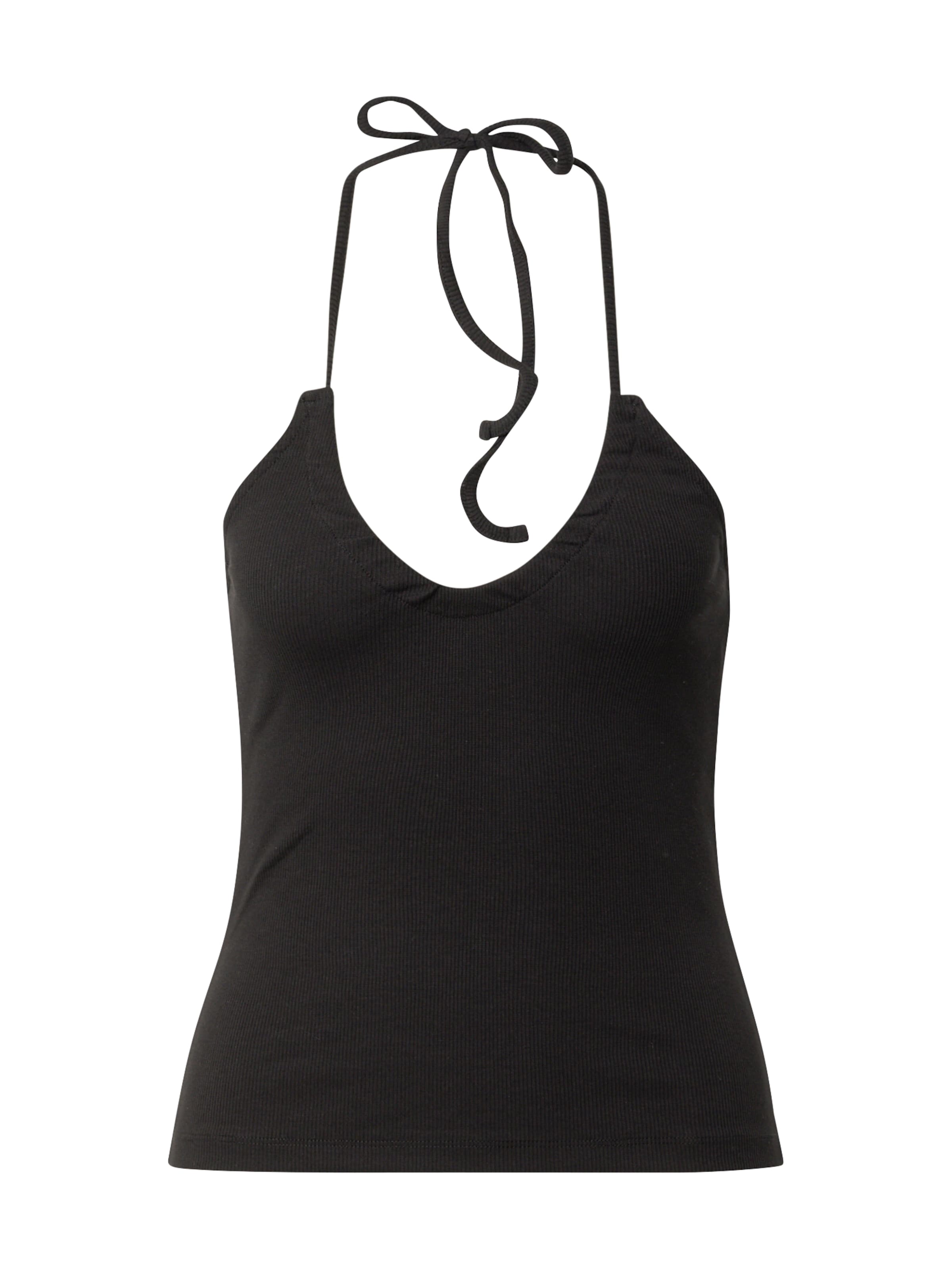 ONLY - Top 'NESSA' en negro: frente