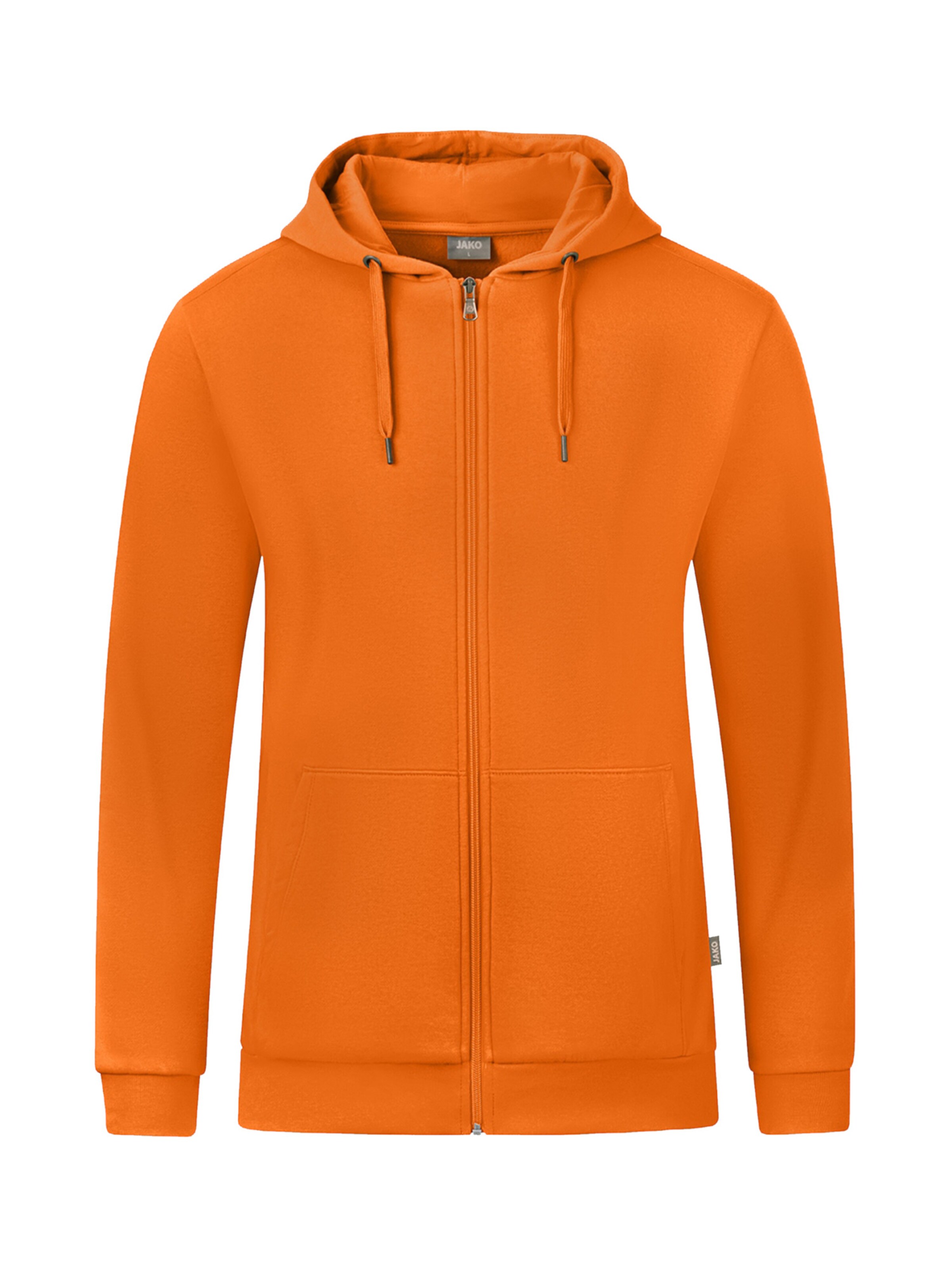 JAKO Sportsweatjacke in Orange: Vorderseite