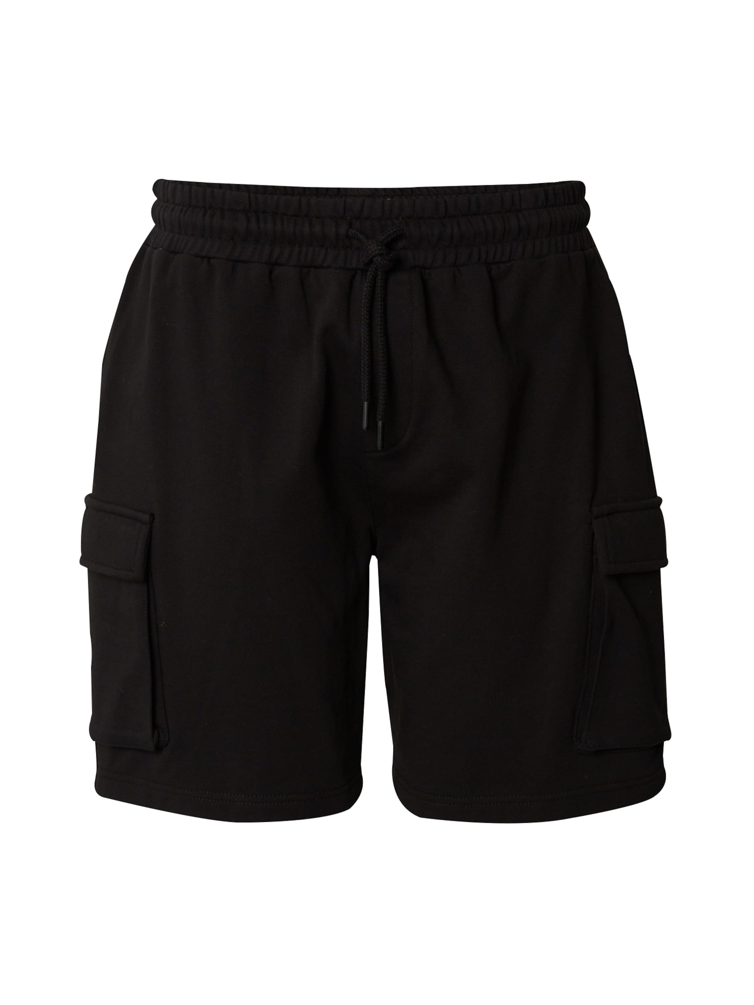 DAN FOX APPAREL - regular Pantalón cargo 'Jaron' en negro: frente