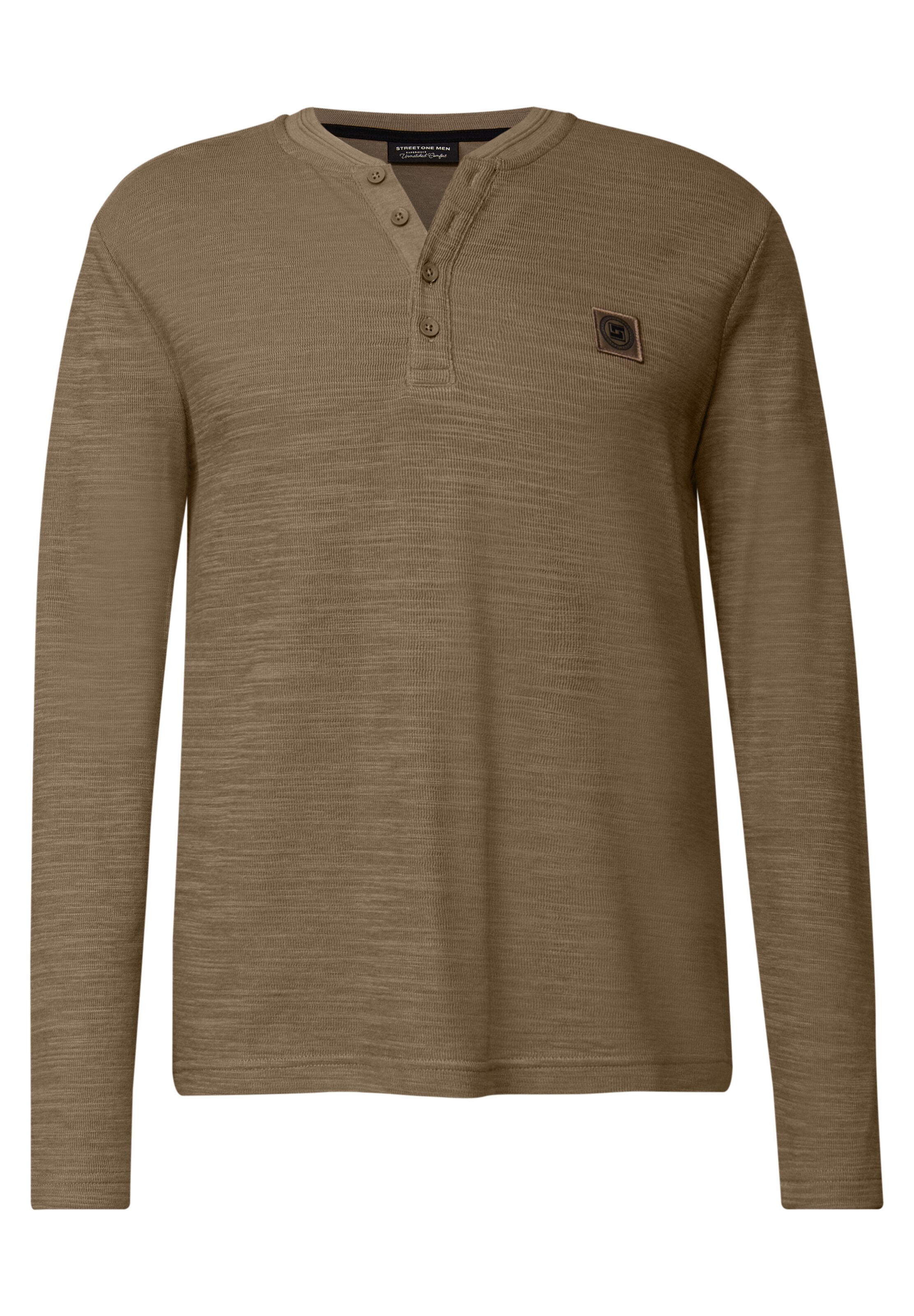 Street One MEN Shirt in Braun: Vorderseite