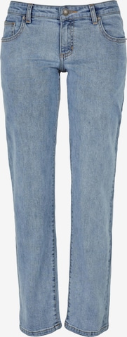 Urban Classics Regular Jeans in Blue: front