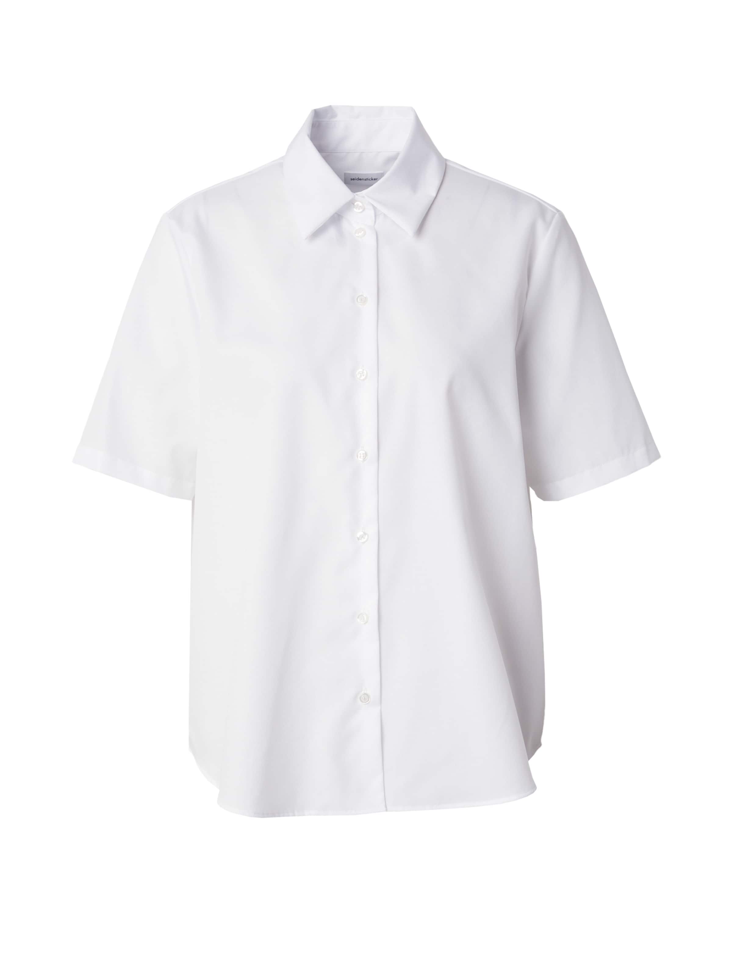 SEIDENSTICKER Bluse in Weiß: Vorderseite