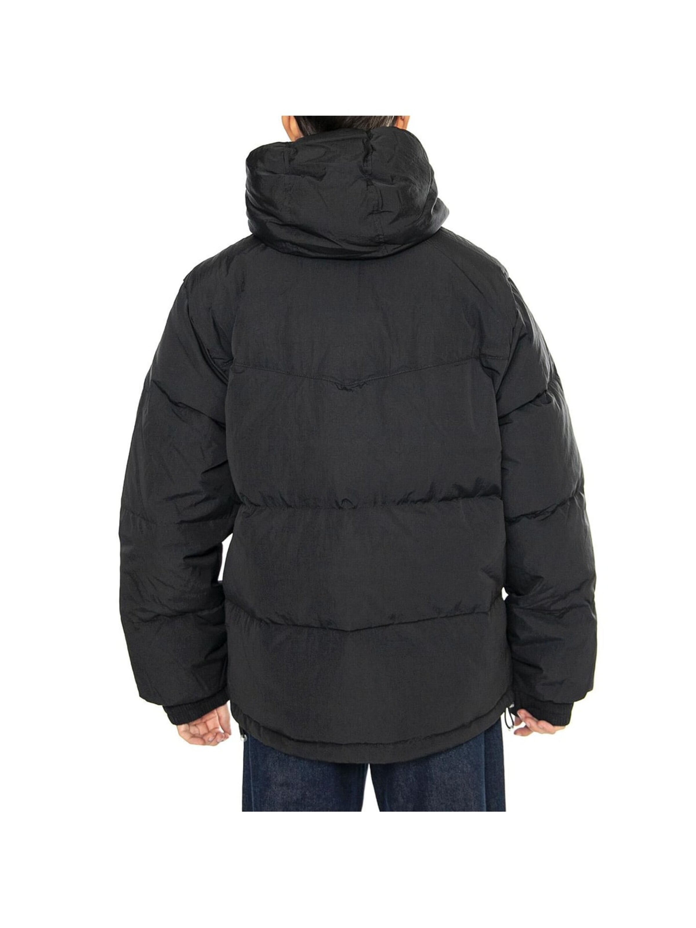 LEVI'S ® Between-season jacket 'Rockridge Short Puffer Jet Black' in Black