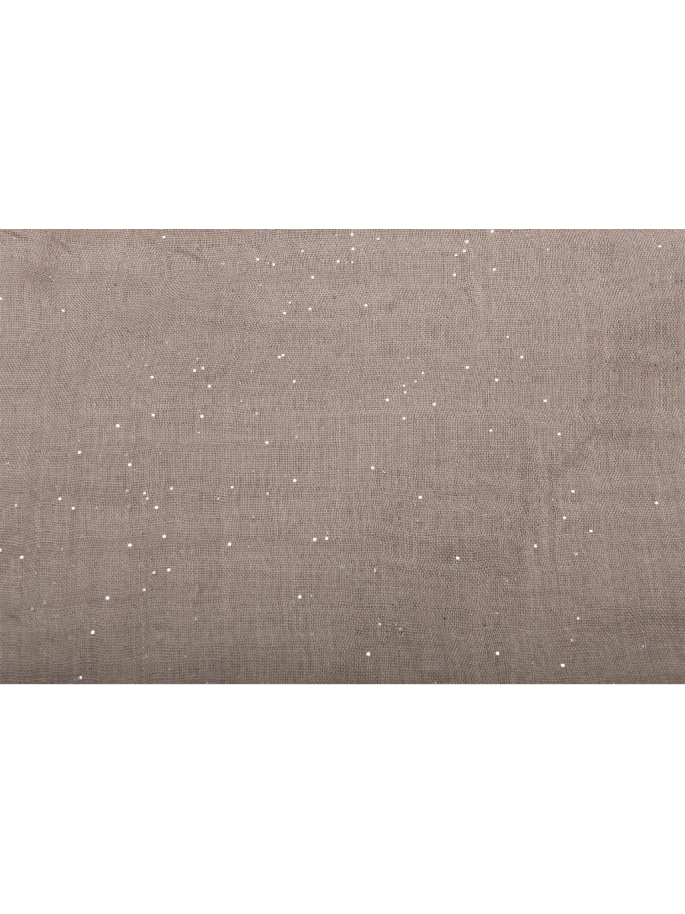 styleBREAKER Loop scarf 'Loop mit Glitzer unifarben' in Grey