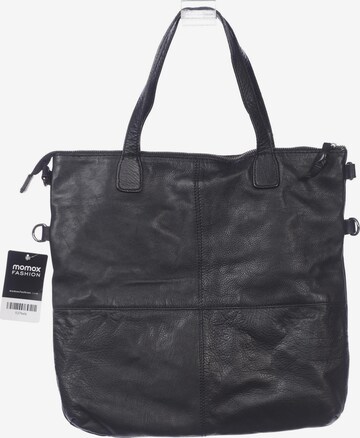 PIECES Handtasche gross Leder One Size in Schwarz: predná strana