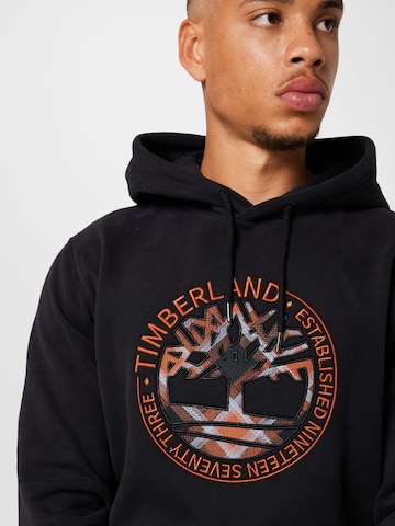 TIMBERLAND Sweatshirt 'Little Cold River' in Black