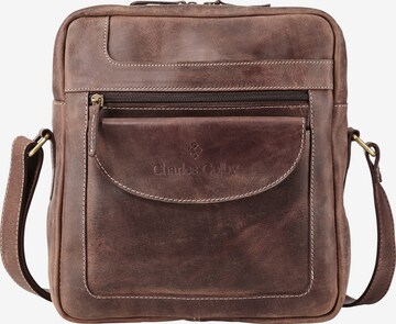 Charles Colby Crossbody Bag 'Lord Donal' in Brown: front