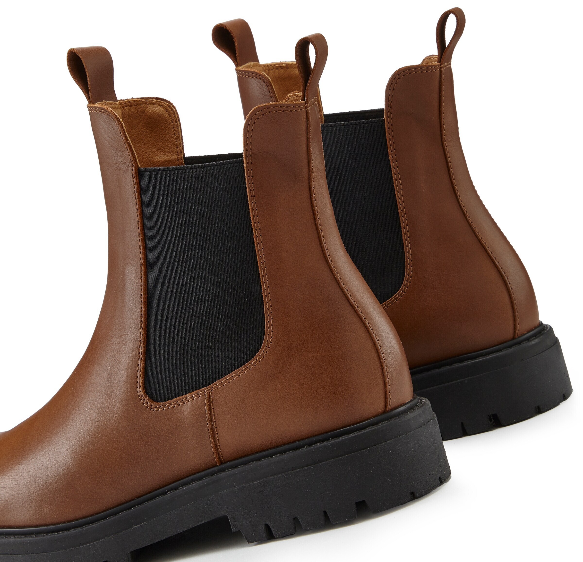 Elbsand - Botas Chelsea en marrón