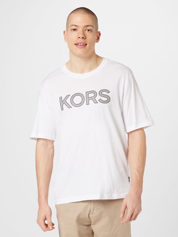 Michael Kors Тениска в бяло: отпред