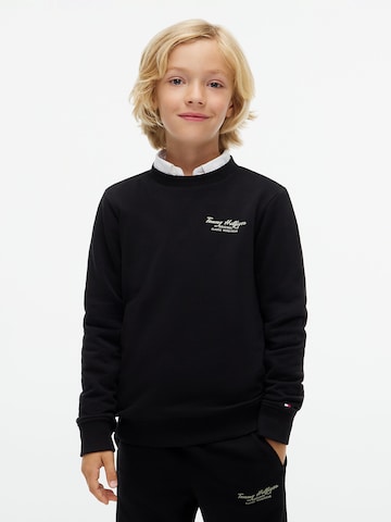 Sweat TOMMY HILFIGER en noir : devant