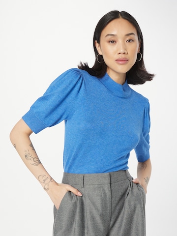 b.young Pullover in Blau: Vorderseite