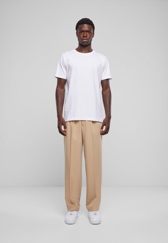 Loosefit Pantalon à pince Urban Classics en beige