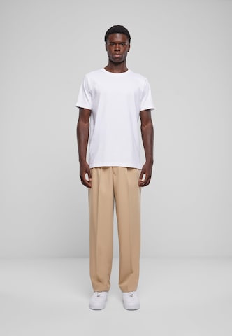 Loosefit Pantaloni con pieghe di Urban Classics in beige