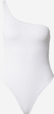 Bustier Maillot de bain Misspap en blanc : devant