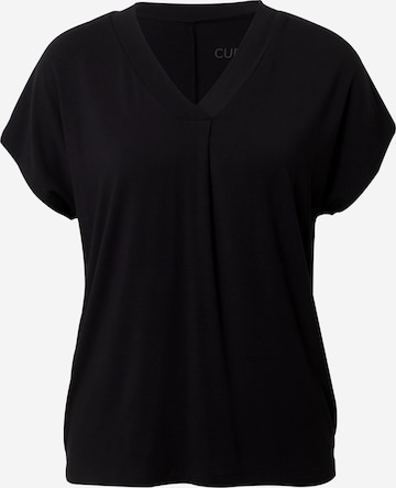 T-shirt fonctionnel CURARE Yogawear en noir : devant