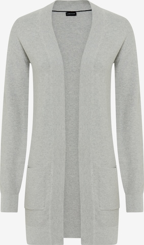 LAURA SCOTT Strickjacke in Grau: Vorderseite