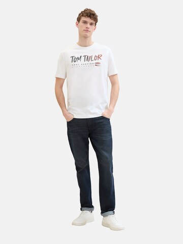 TOM TAILOR T-Shirt in Weiß