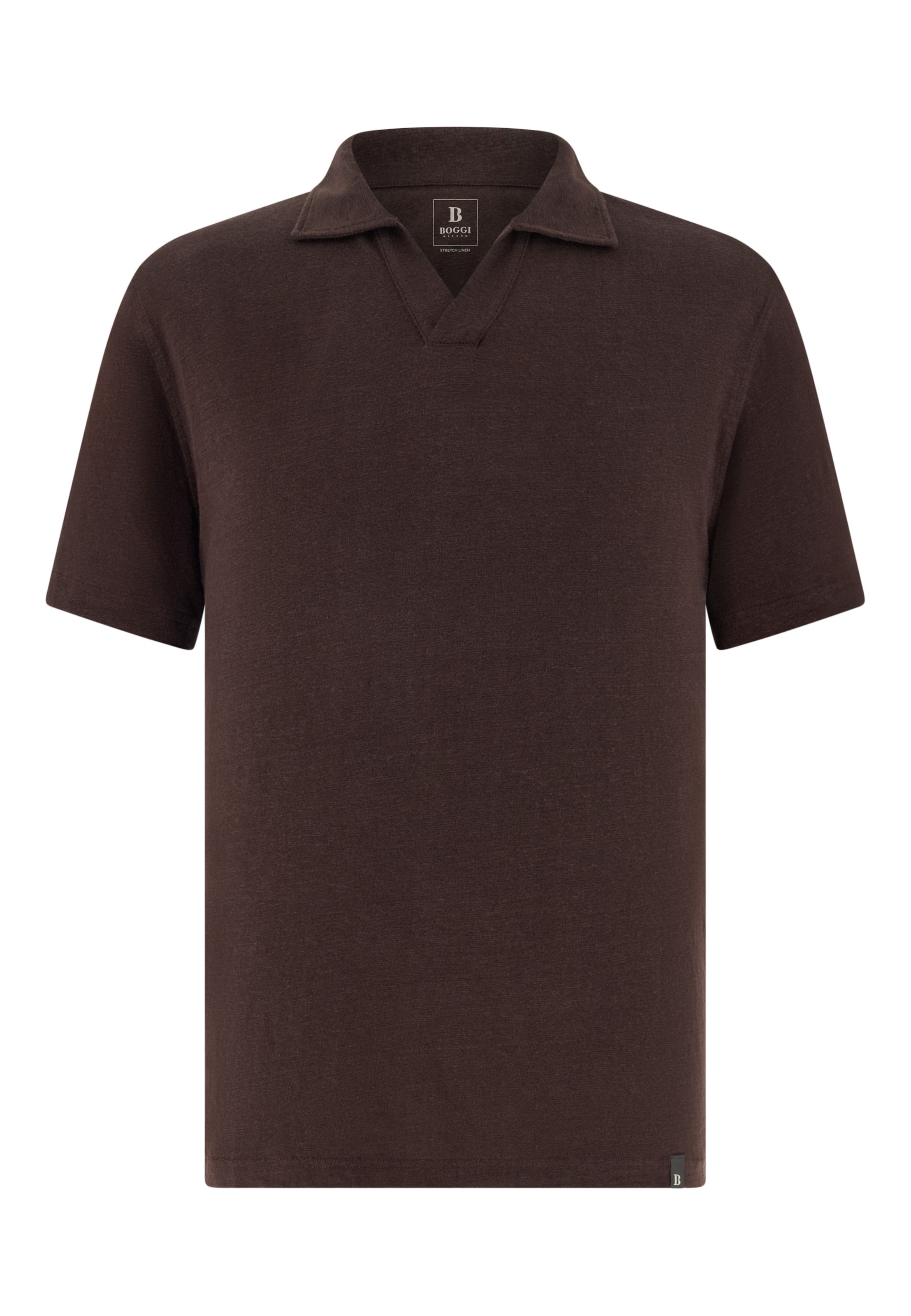T-Shirt Boggi Milano en marron : devant