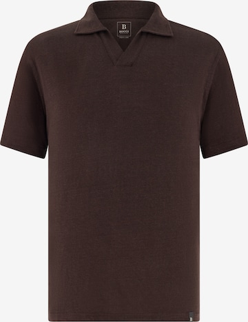 T-Shirt Boggi Milano en marron : devant