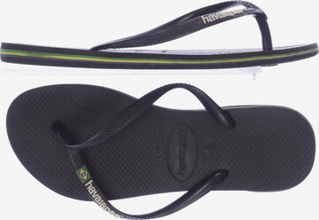 HAVAIANAS Sandalen 37 in Schwarz: predná strana