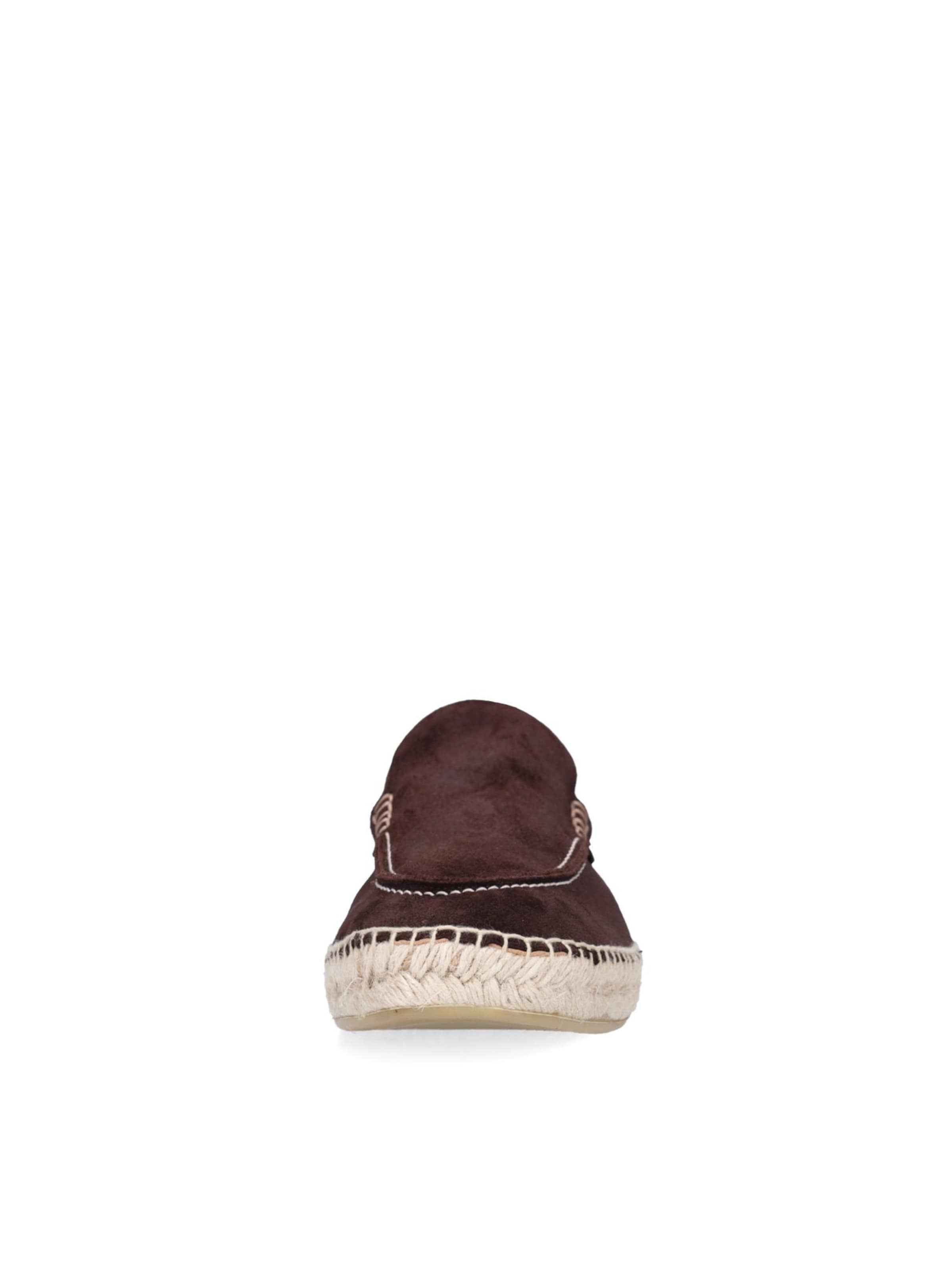 MANFIELD Espadrilles in Braun
