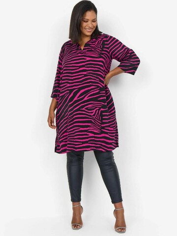 Wasabi Concept Kjole 'Kenja' i pink