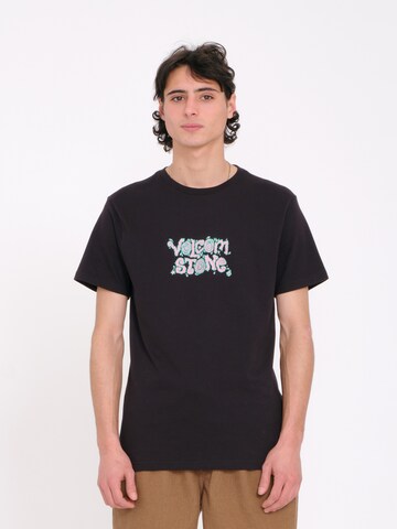 Volcom Shirt 'Hager' in Zwart: voorkant