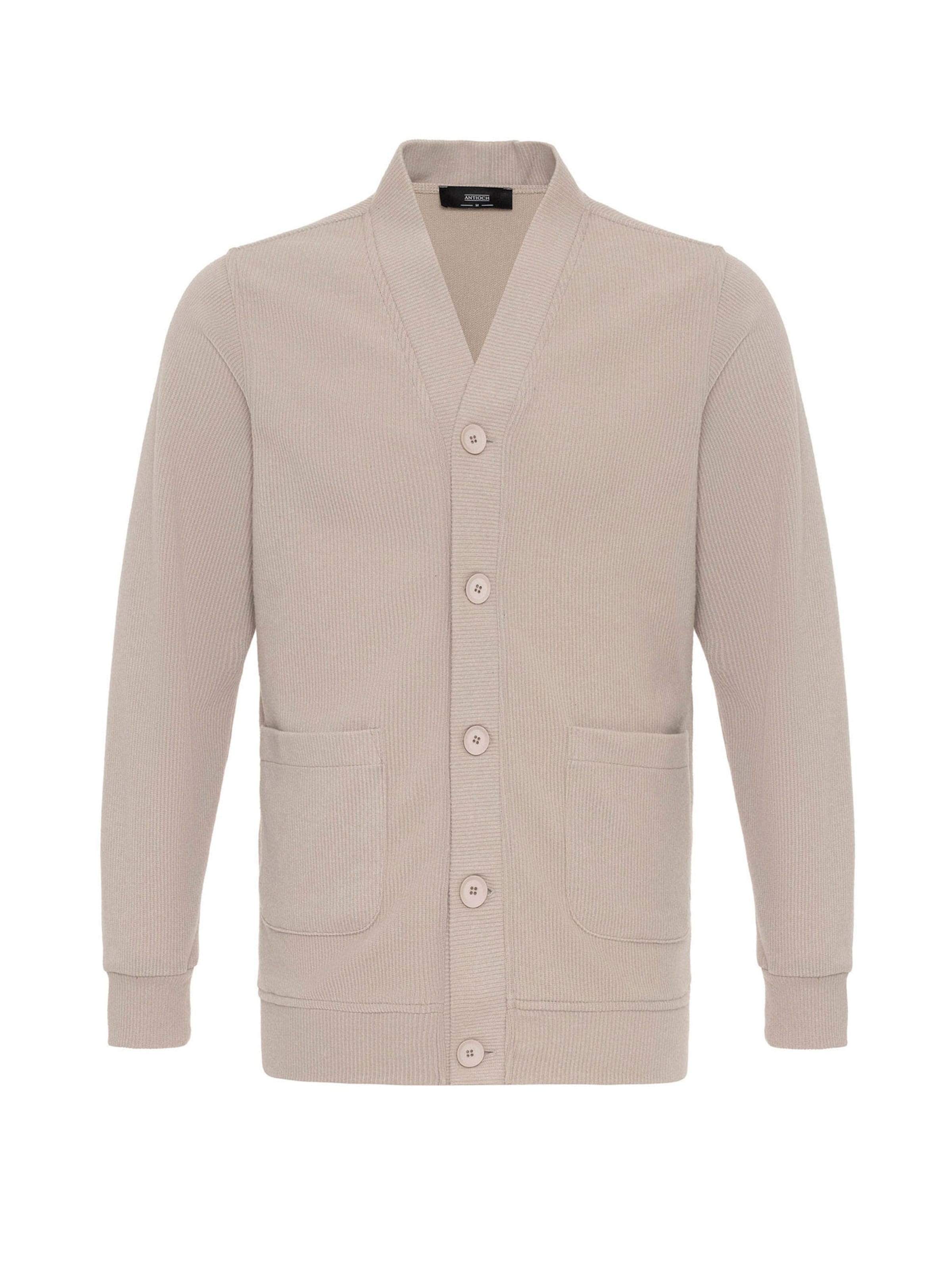 Antioch Вязаная кофта в Бежевый: спереди