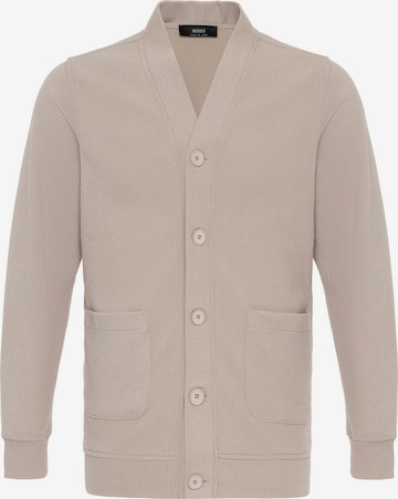 Antioch Gebreid vest in Beige: voorkant