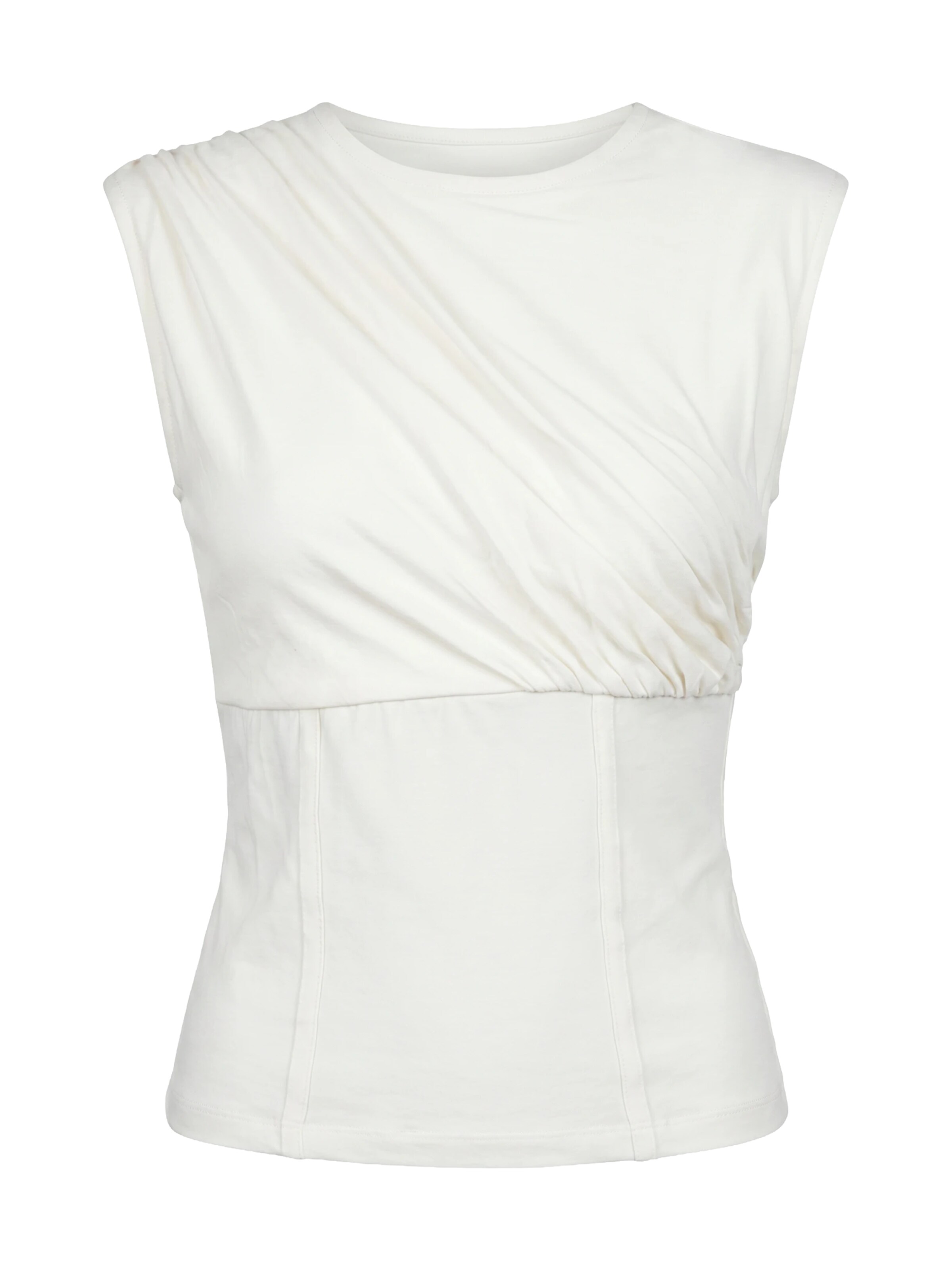 studioselect Haut 'Hanni' en S en blanc, Vue avec produit