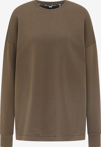 Sweat-shirt DreiMaster Vintage en marron : devant