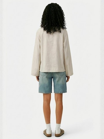 It's May Top ' Bow ' – béžová