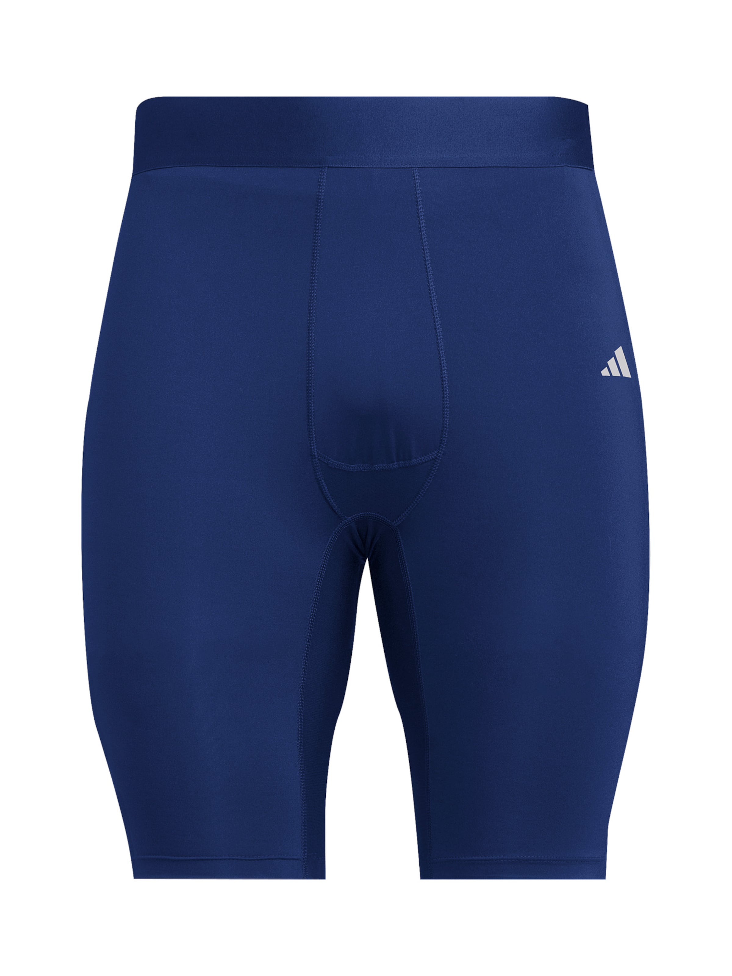 ADIDAS PERFORMANCE Skinny Sportunterhose in Blau: Vorderseite