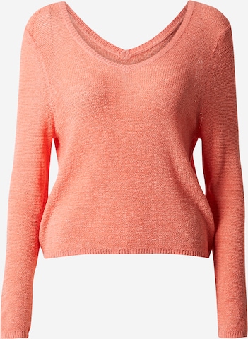 ONLY Sweater 'SUNNY' in Orange: front