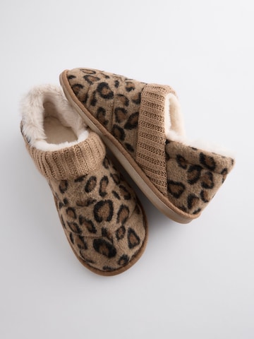 Next Slippers in Brown