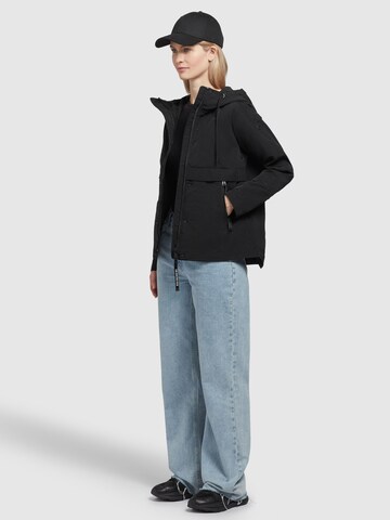 khujo Between-Season Jacket in Black: front