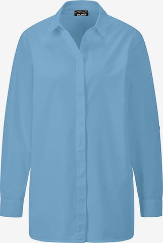 Goldner Blouse in Blauw: voorkant