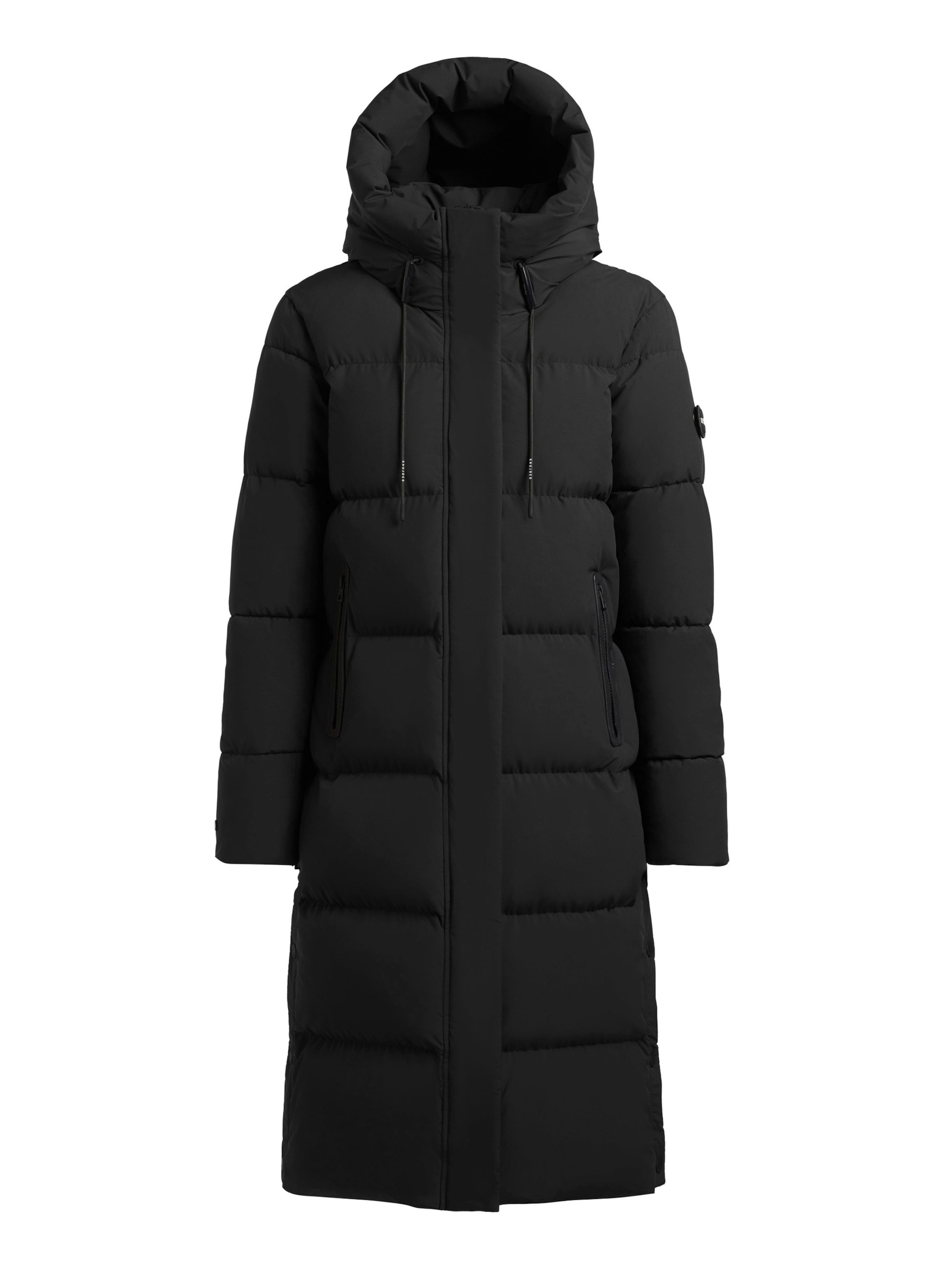 khujo - Abrigo de invierno 'Coulin2' en negro: frente