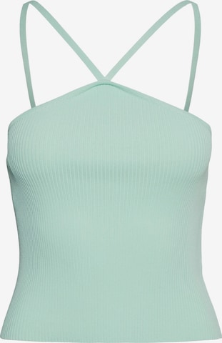 VERO MODA Gebreide top 'Helena' in Groen: voorkant