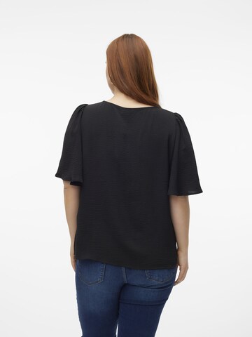 Vero Moda Curve Blouse 'ALVA' in Zwart