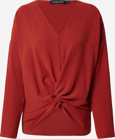 Pullover Sublevel di colore rosso ruggine, Visualizzazione prodotti