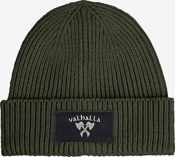 Neverless Beanie 'Valhalla' in Green: front