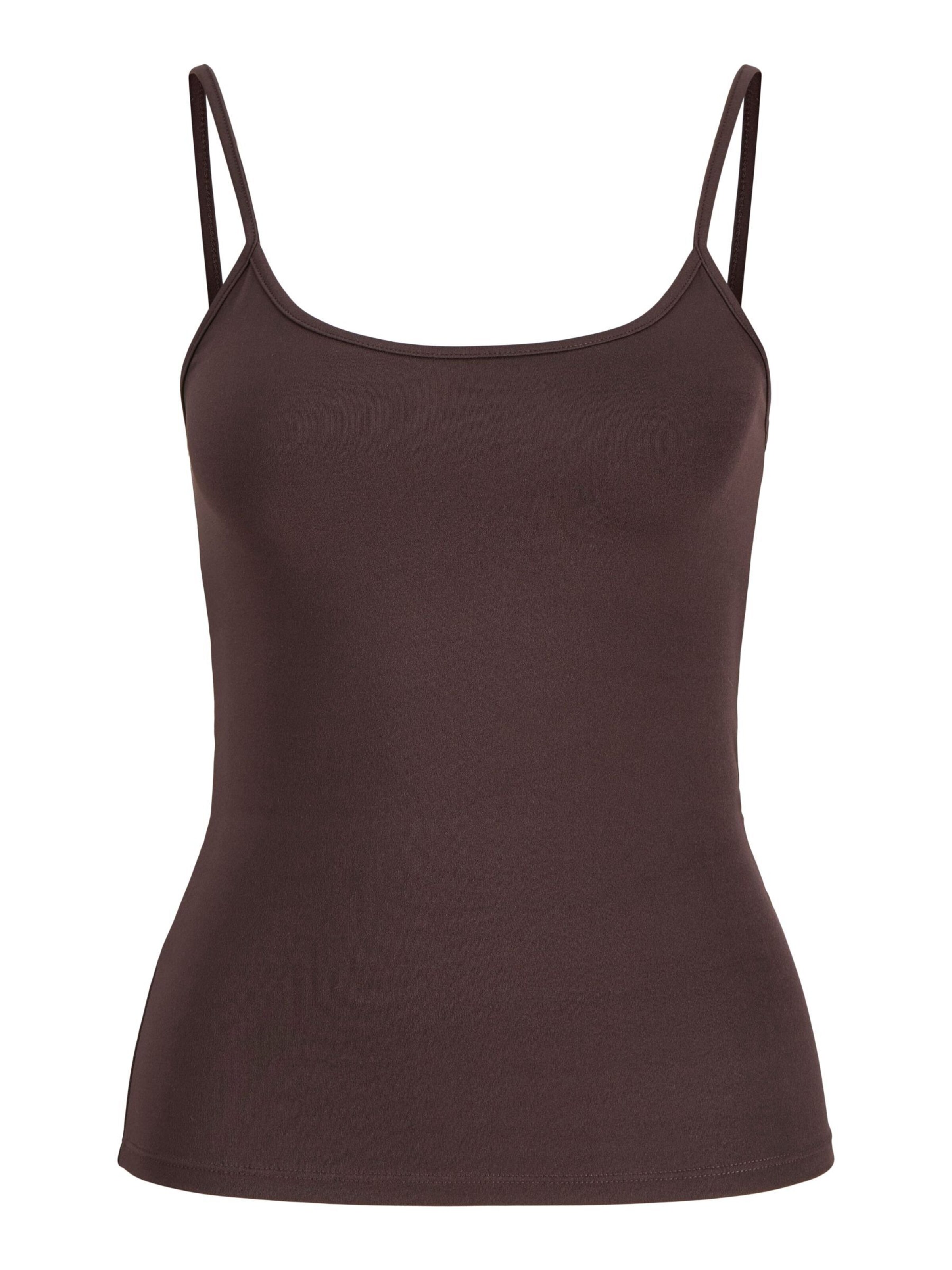 JJXX Top in Bruin: voorkant